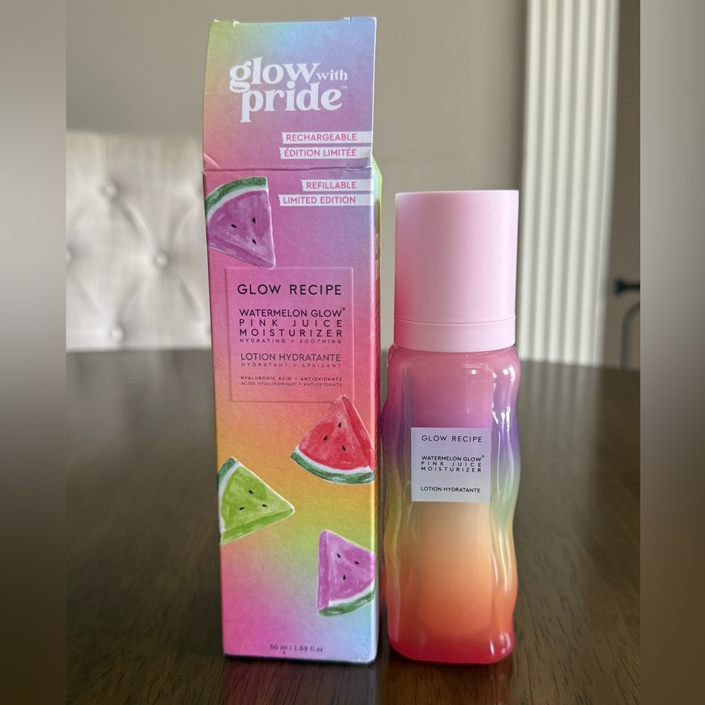 🆕Glow Recipe Watermelon Glow Pink Juice Oil-Free Refillable Moisturizer 50ml